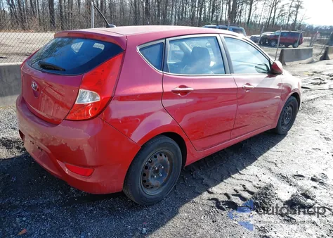 2013 Hyundai Accent Gs из США, поврежденный, VIN KMHCT5AE9DU060476